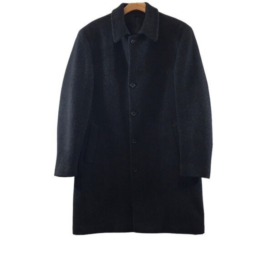 Lauren Ralph Lauren Jacket Mens 44L Gray Ivy Golf Wool Button Up Longline Coat